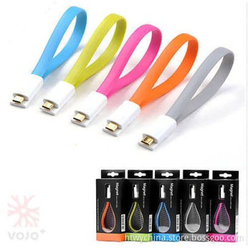 Colorful Magnet USB Data Sync Charging Cable for Samsung Galaxy S3 I9500 Note 2